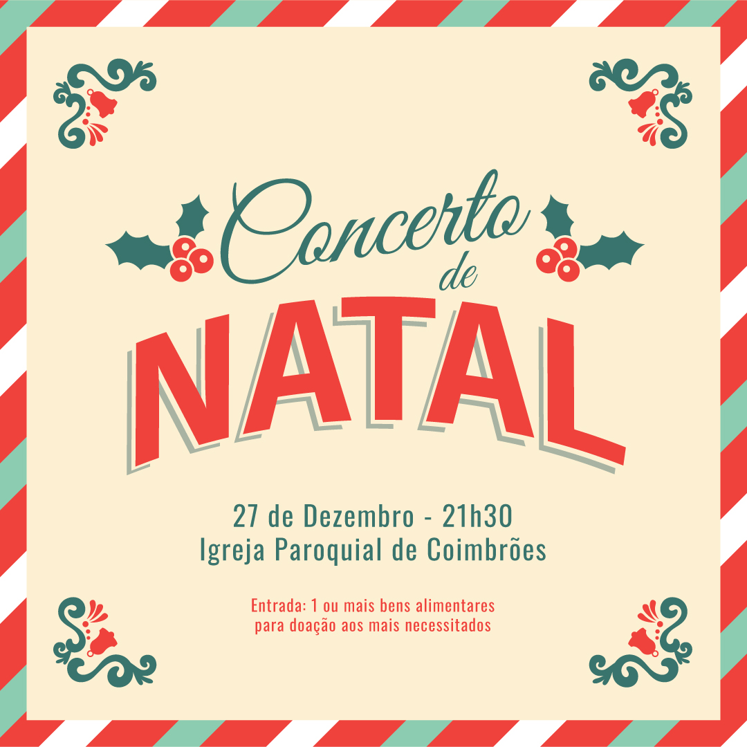 Cartaz do Concerto de Natal