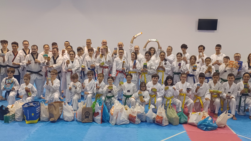 Treino solidário